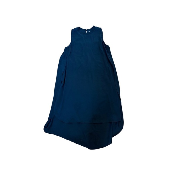 Sleeveless Dress Hi-Lo Hem Casual‎ Party Cocktail Black Size Unknown - Picture 2 of 7